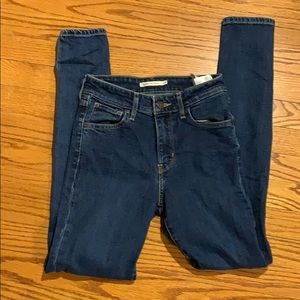 721 high rise skinny Levi jeans